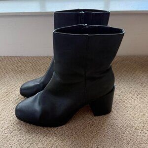 Target A New Day Black Booties Size 10